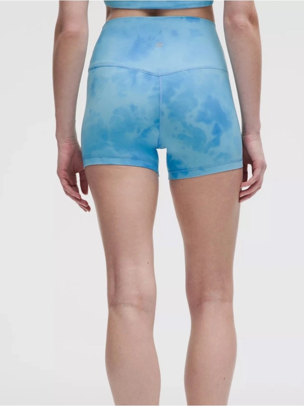lululemon Align No Line™ High-Rise new burry Tie-Dye Women's Bike Shorts - Picture 3 of 5